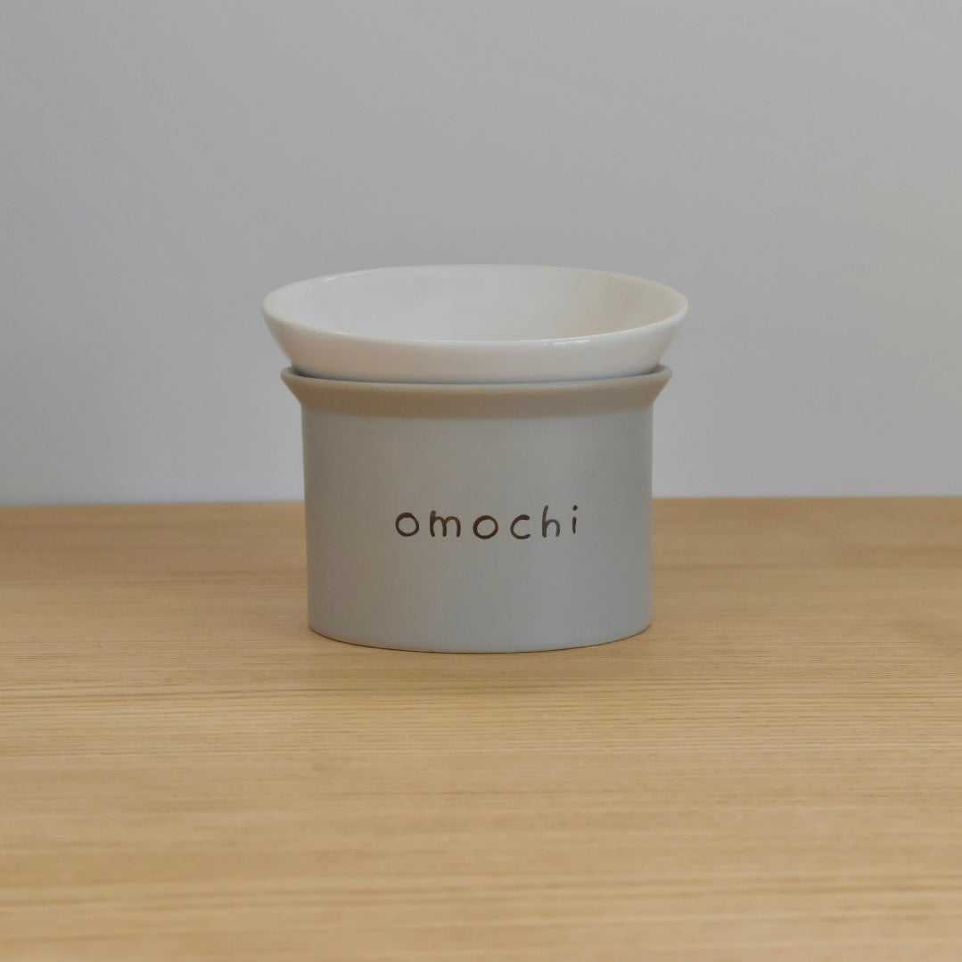 かたむけて ねこ茶碗 土台+お茶碗セット