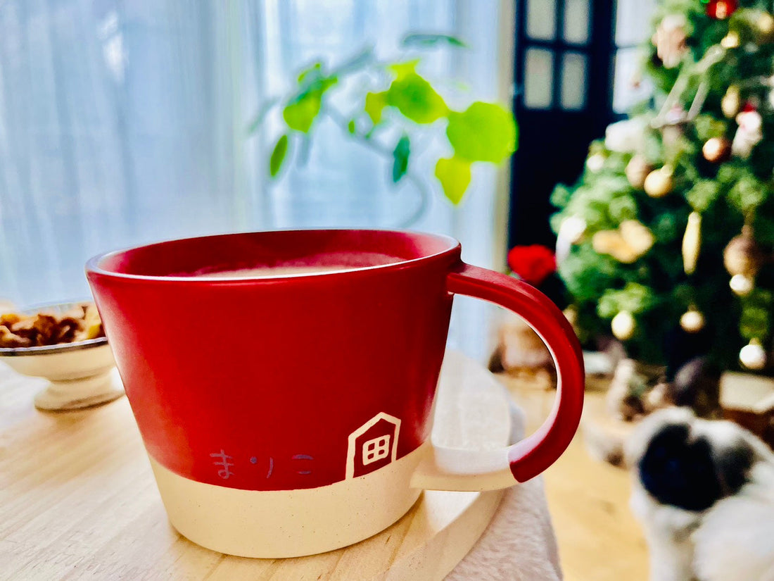 【期間限定販売】冬をあたためる、クリスマスデザインのレターマグが完成しました。