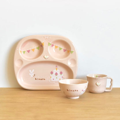 ギフトセットL｜キッズ茶碗/カトラリー付