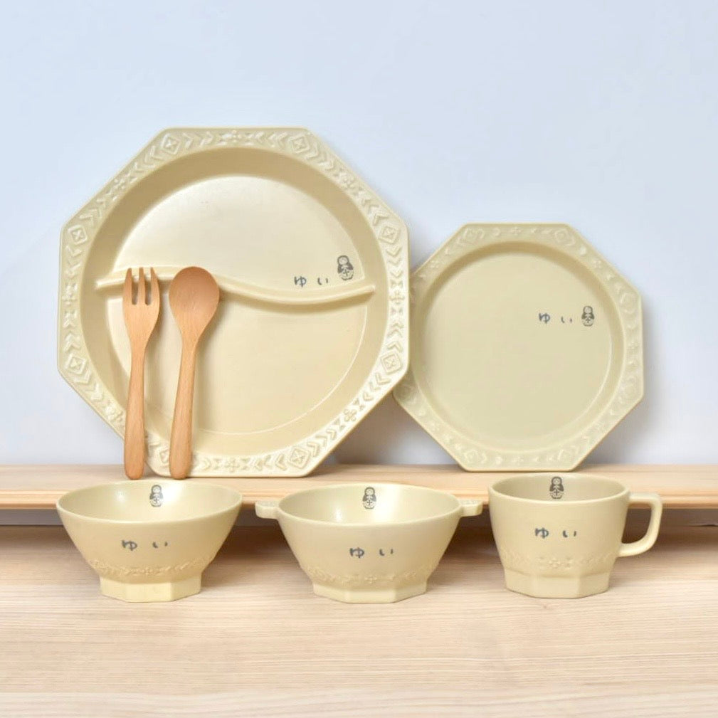 食卓を彩る家族のうつわ【mimi ミミ】 – 竹堂園｜お名前・記念日が入る