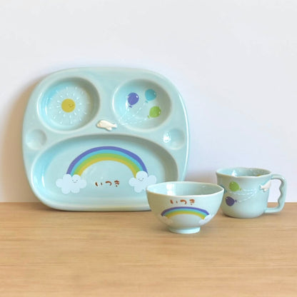 ギフトセットL｜キッズ茶碗/カトラリー付