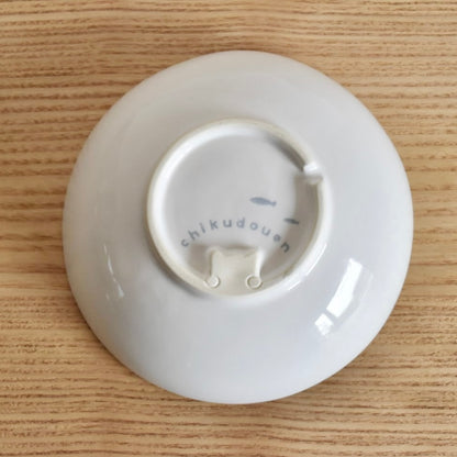 かたむけて ねこ茶碗 土台+お茶碗セット